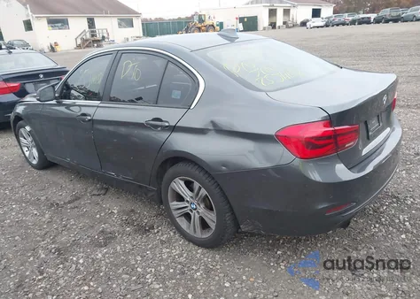 2017 BMW 330I xDrive from USA, damaged, VIN WBA8D9C53HK678113